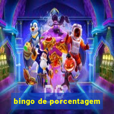 bingo de porcentagem